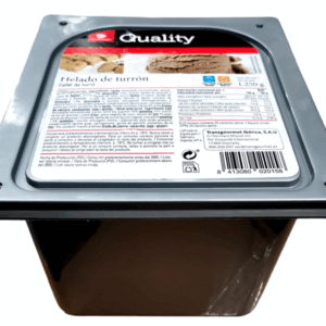 CONG HELADO CUBETA TURRON 2.5L/1.25KG.